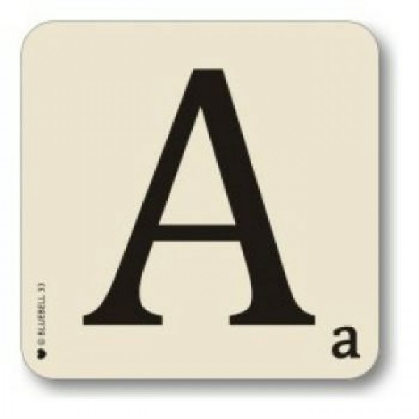 Letter A Coaster
