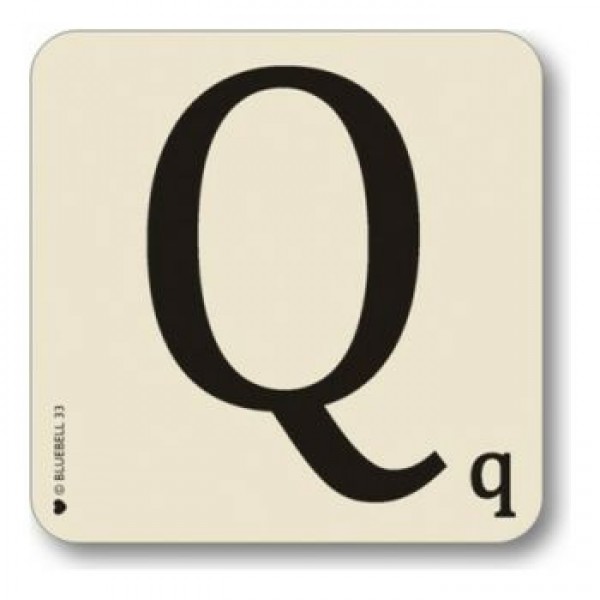 Letter Q Coaster