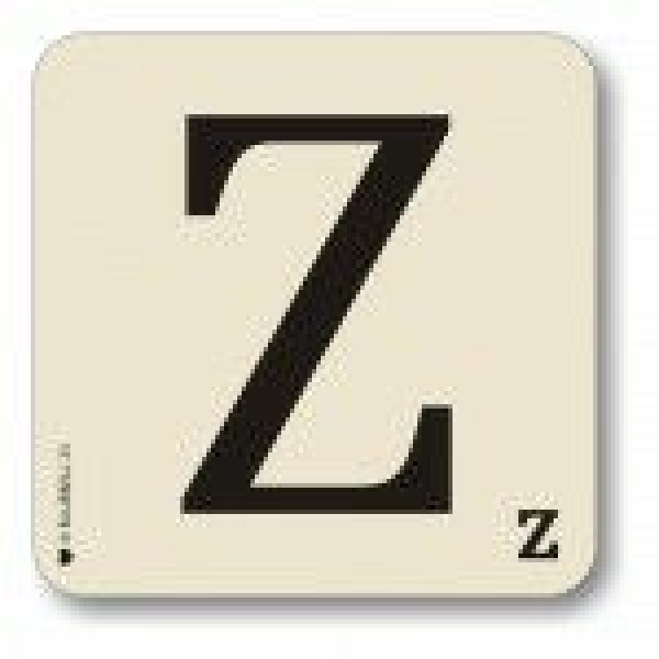 Letter Z Coaster