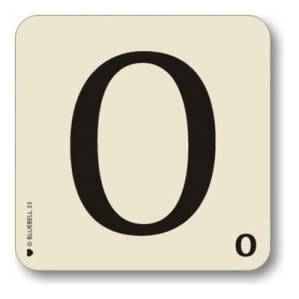 Letter O place mat