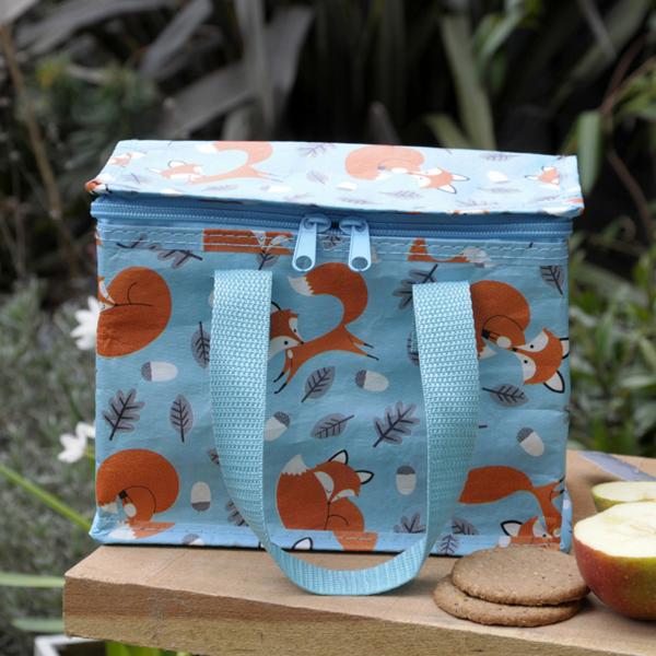 Recycled Lunch Bag Rusty the Fox