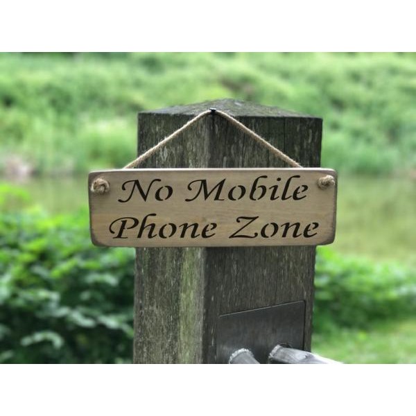 No Mobile Phone Zone Natural