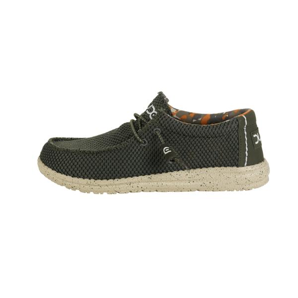 HEY DUDE Wally Sox in Textile Mesh Musk was Â£49.95