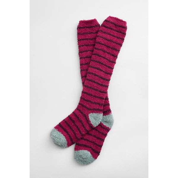 Womens Fluffies Socks Long Breton Compote Charm