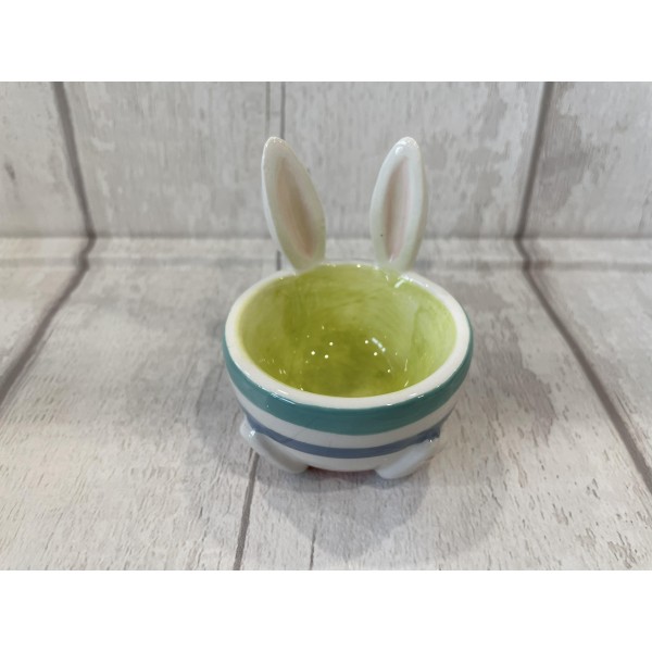 Ceramic Egg Cup with Bunny Ears