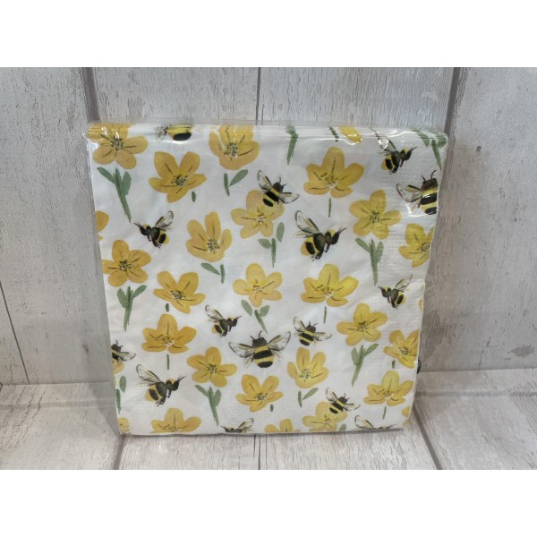 Buttercup and Bee Napkins