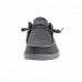 HEY DUDE SHOES WALLY SOX CHARCOAL RRP Was Â£49.95