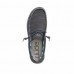 HEY DUDE SHOES WALLY SOX CHARCOAL RRP Was Â£49.95