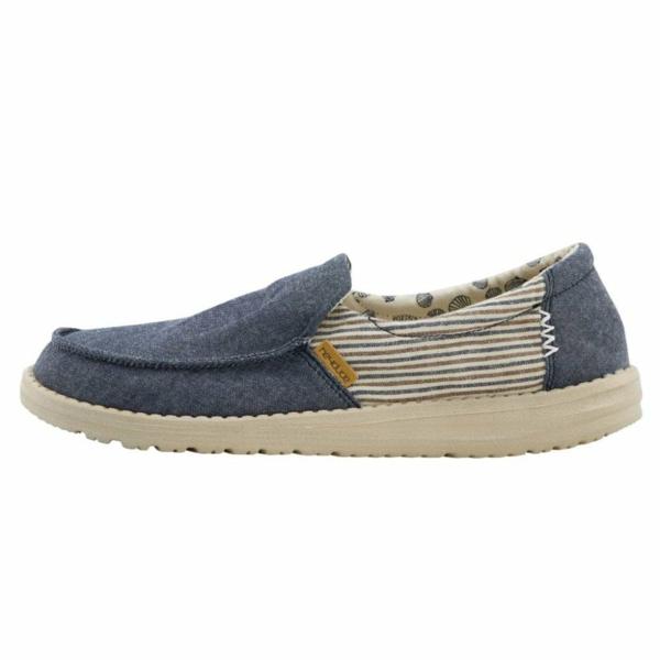 HEY DUDE SHOES MISTY BARBADOS BLUE RRP Â£39.95