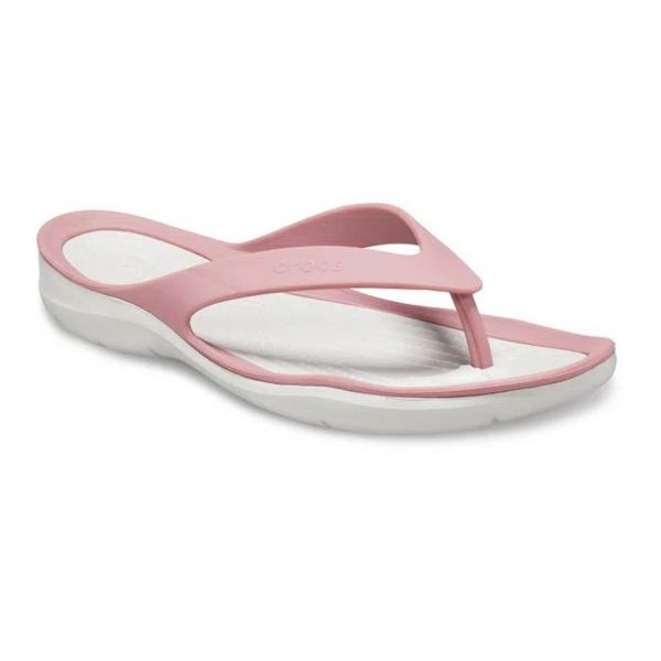 CROCS Swiftwater Flip W Cassis Pearl White
