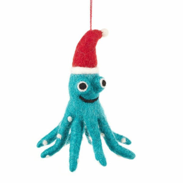 FELT SO GOOD Christmas Felt Octopus