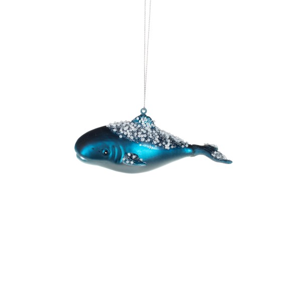 Hanging Glass Decoration North Atlantic Whale