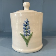 Ceramic Lavender Mini Honey Pot