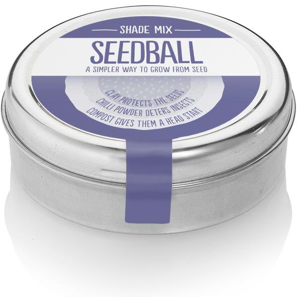 Seedball Tin Shade Mix