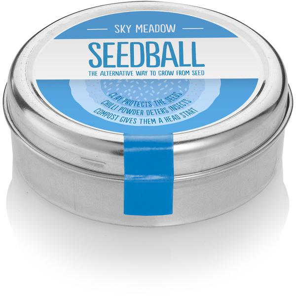 Seedball Tin Sky Meadow