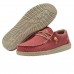 HEY DUDE WALLY NATURAL POMPEIAN RED BRAIDED RRP Â£54.95