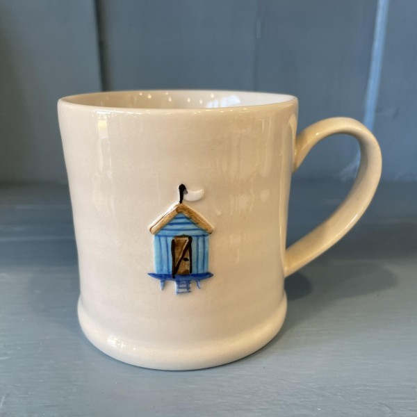 Ceramic Mini Mug Beach Hut