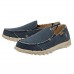 HEY DUDE FARTY NATURAL NIGHT BLUE RRP Â£59.95