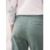 WHITE STUFF Twister Organic Chino Trousers Mid Green RRP Â£49