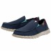 HEY DUDE SHOES Farty Washed Spaceblue RRP Â£49.95