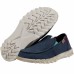 HEY DUDE SHOES Farty Washed Spaceblue RRP Â£49.95