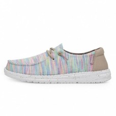 HEY DUDE SHOES Wendy Sox Aurora White RRP £54.95
