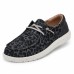 HEY DUDE SHOES Wendy Sox Leopard Grey RRP Â£54.95