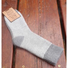 Jess & Lou Grey Stripe Socks