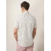 Insect Printed Slim Fit Shirt White Multi